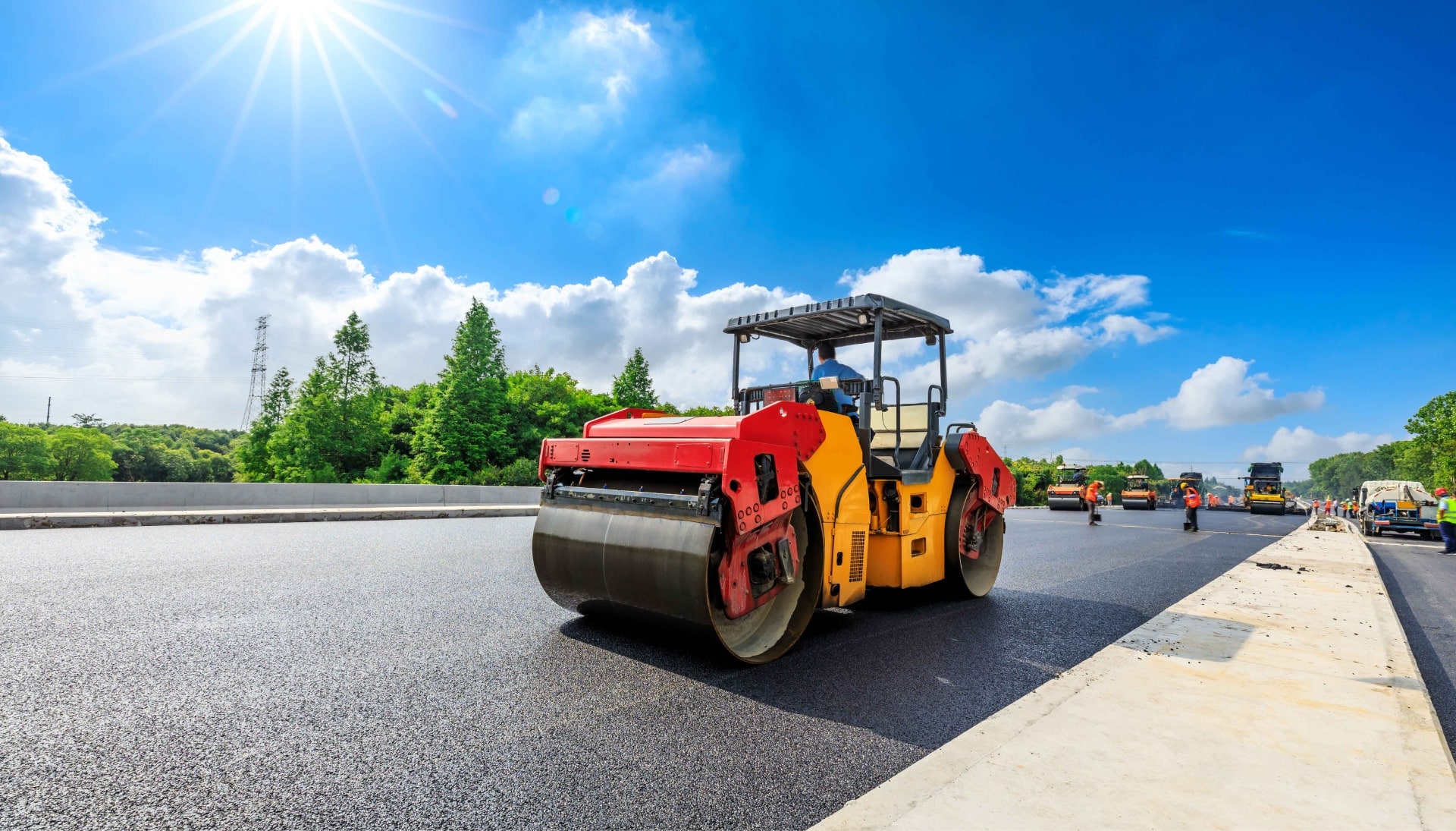 Smooth asphalt paving in Rapids, IA creates durable surfaces.